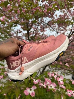 HOKA Women's Pink Trail Running Shoes - Lightweight